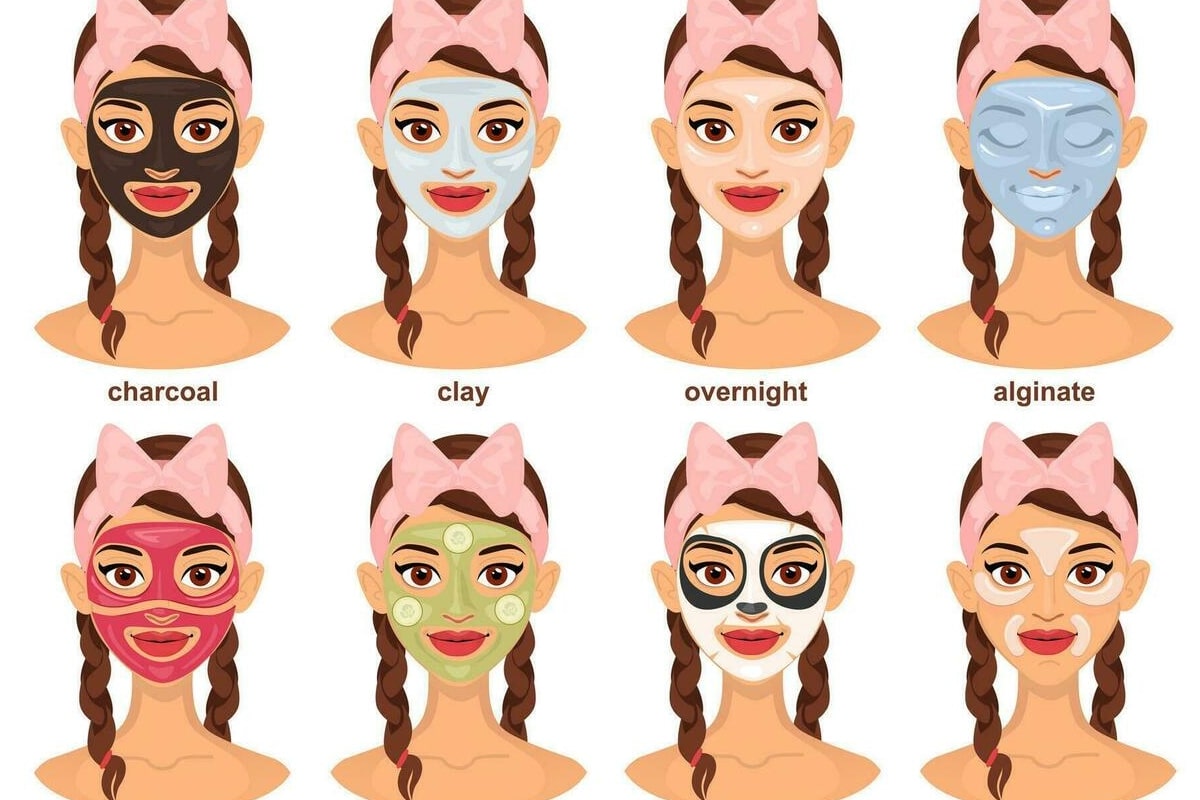 types of face packs